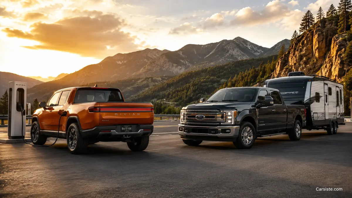 Electric Truck vs Gas Truck: Towing and Ownership Cost comparison