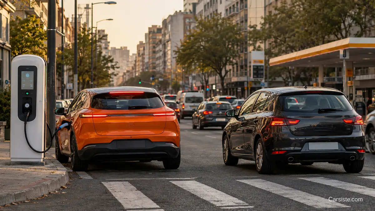 EV vs Gas Car for City Driving comparison