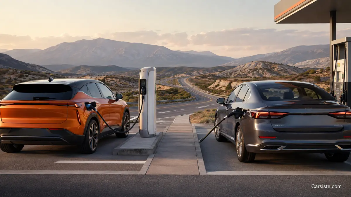 EV vs Hybrid for Long-Distance Driving comparison