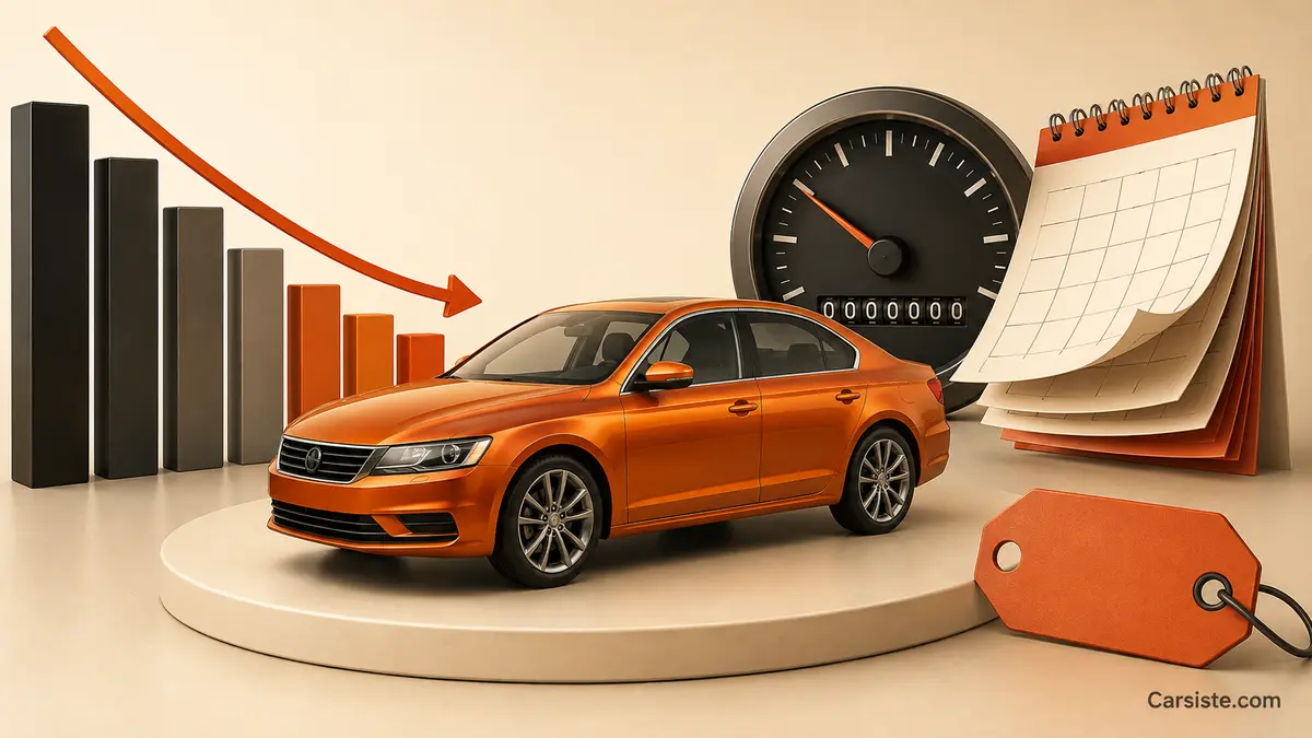 Car depreciation and resale value