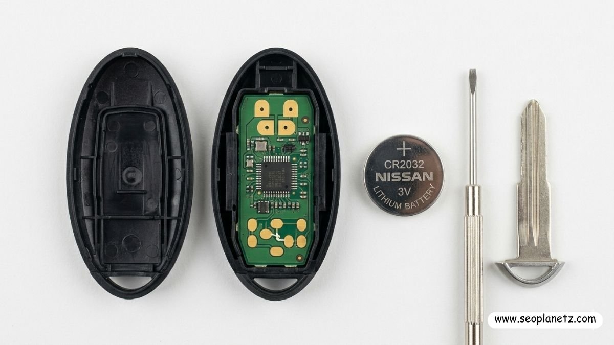 How to replace Nissan key fob battery