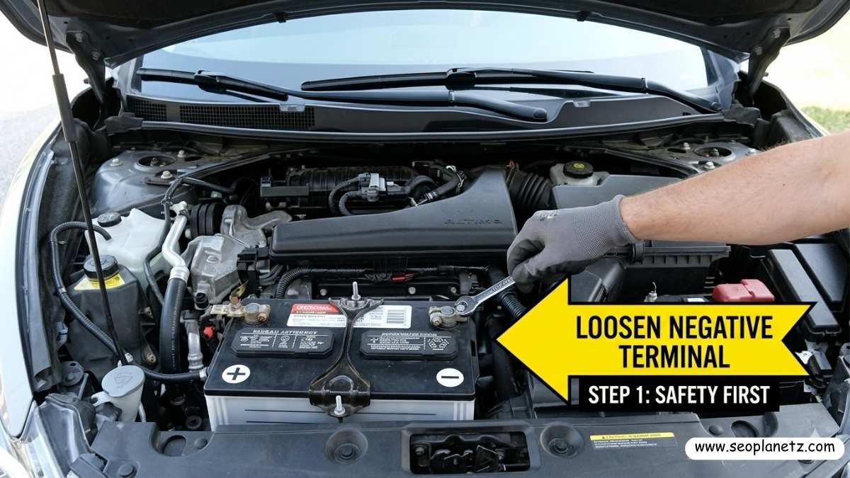 Nissan key fob reset via battery disconnect